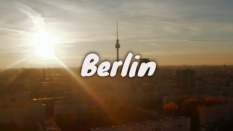 Aerial of Berlin Germany | Berlin Autumn Aerials (HD)