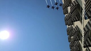 Blue Angels flyover KW