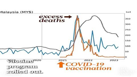 SOUTH EAST ASIA - THE EXCESS DEATH CURVE after the COVID INJECTION (MAYBE 17 MIL DEAD WORLDWIDE?)