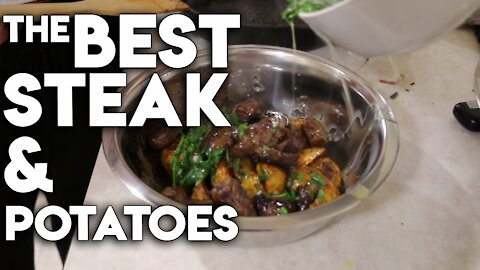 THE BEST STEAK AND POTATOES WITH A TWIST | HOMECOOKED With Gil
