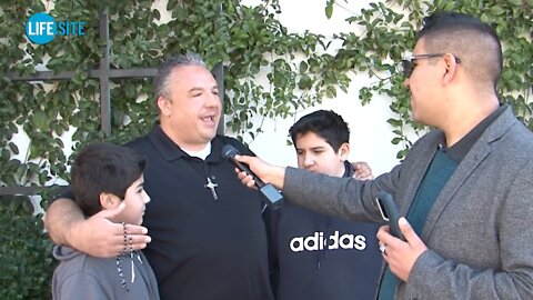 A light in the darkness: Young men stand-up for sanctity of life in Southern California