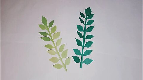 DIY Paper Leaves | Paper Leaves Craft Ideas | Easy to Make Paper Leaves | Paper Leaf | Paper Crafts
