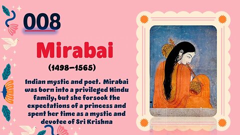 Mirabai (1498–1565) | TOP 150 Women That CHANGED THE WORLD | Short Biography