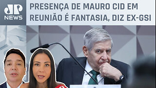 Amanda Klein e Claudio Dantas analisam falas de Augusto Heleno em CPMI do 8 de Janeiro