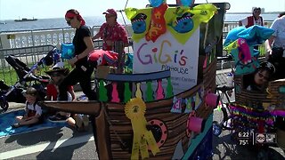 Kids head to the Gasparilla Children's Extravaganza