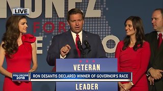 Full Speech: Ron DeSantis elected next Governor of Florida