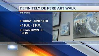 Local artist talks about Definitely De Pere Art Walk