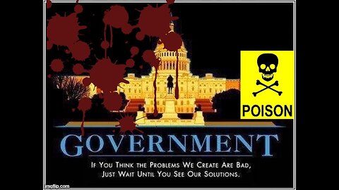 Your Government wants YOU DEAD !! Some of the ways they Poison us. Vid pic of the week.