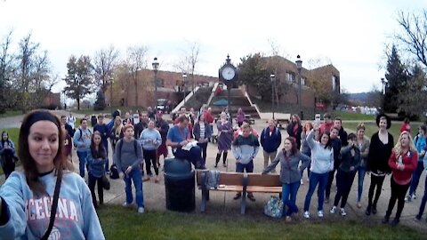 Indiana University Southeast | College Campus Open Air Preaching | Kerrigan Skelly