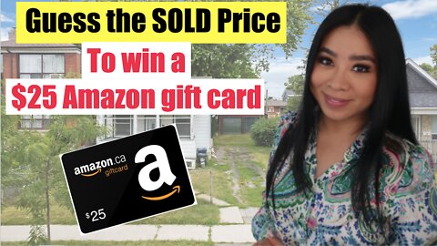 GIVEAWAY! $25 Amazon Gift Card Giveaway. Highest customer rated Toronto real estate agents