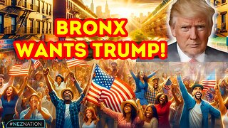 🚨EXPLOSIVE: Trump Rally in the Bronx Sends AOC into a RAGE! Residents: "We welcome him"