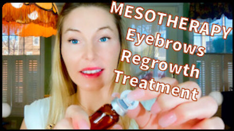 Eyebrows regrowth treatment MESOTHERAPY