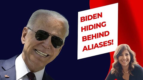 Why did Joe Biden try to conceal his identity behind different aliases while Vice President? ￼