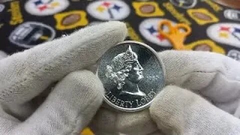 1980 Liberty Lobby Silver round purchased at my LCS.... Wait for it..... Follow up Video soon.