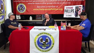 Wayne Allyn Root (WAR) conservative talk show host on Veterans In Politics cohost Michael Mcdonald