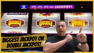 💥Watch! Biggest Double Jackpot Slot Hand-pay!💥