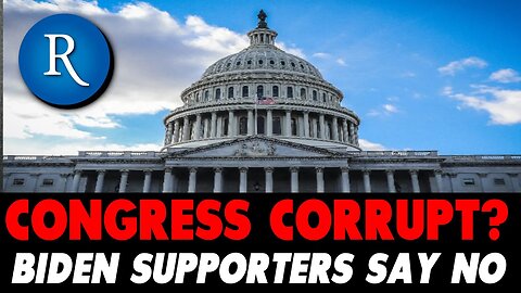 Rasmussen Poll: Biden Supporters Rate Congress Highest and are Least Likely to Notice Corruption