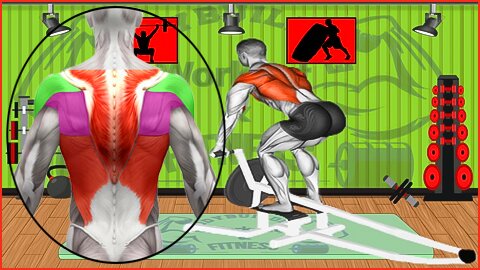 Lever T-Bar Row Workout - Best Back Exercises