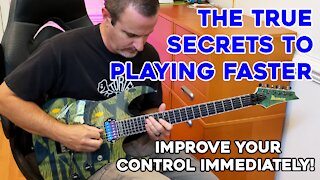 How to play faster on guitar - what worked for me!