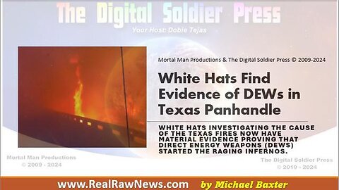 🔴 WHITE HATS FIND EVIDENCE OF DEWS IN TEXAS