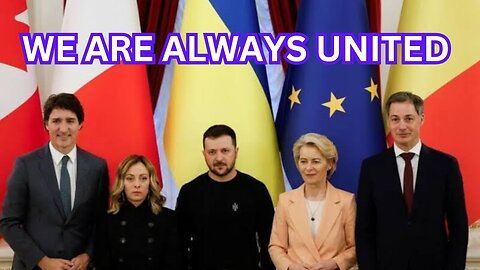 European leaders in Ukraine