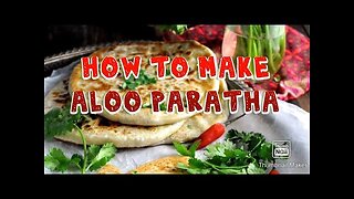 how to make aloo paratha ( potato )