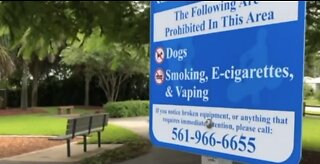 Palm Beach County commissioners ban vaping at public park playgrounds