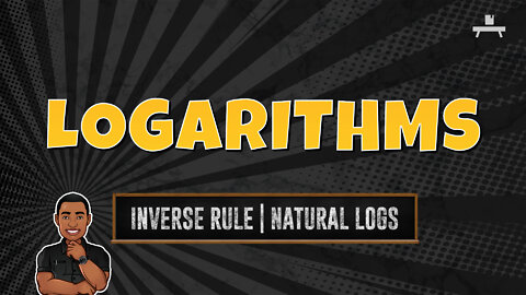 Natural Logs | Using the Inverse Rule to Simplify Terms