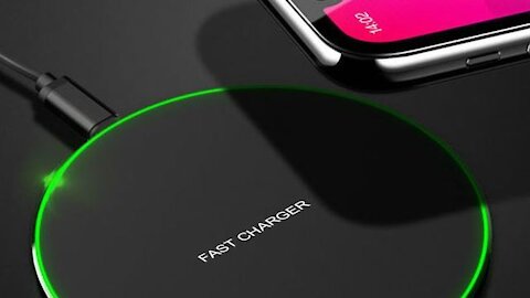 Fast Wireless Charger For iPhone Max Samsung