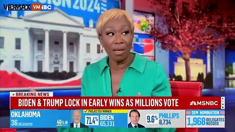 Rabid Racist Joy Reid Says Republicans Only Vote On Candidates Based On The Fact They Are White