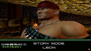 DEAD OR ALIVE 2: Ultimate - Story Mode: Leon