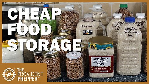 Food Storage: Repurposing Glass, Plastic, and Mylar to Package Dry Goods for Long-Term Storage