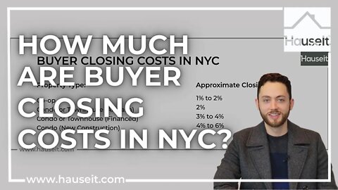How Much Do NYC Home Buyers REALLY Pay in Closing Costs?