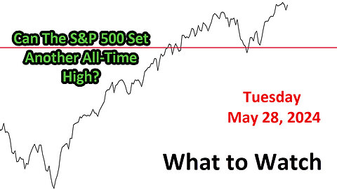 S&P 500 What to Watch for Tuesday May 28, 2024