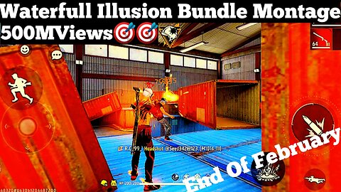 free fire max new Waterfull Illusion Bundle Lone Wolf Montage video 2024 !