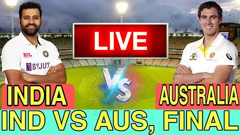 🔴LIVE : Thrilling Clash of Titans India vs Australia - WTC 2023 Final Day 1-Live Cricket 22 Gameplay