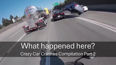 What happened here? Crazy Car Crashes Compilation Part 2