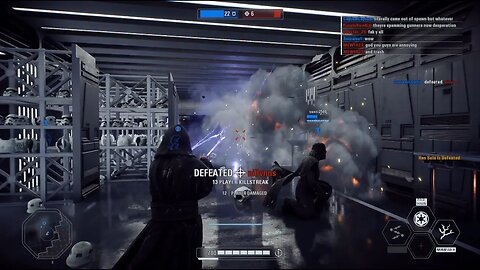 Palpatine - Joined Random Match Late - Heroes vs Villains - Deathstar II - STAR WARS Battlefront II