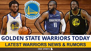 Should The Warriors Trade Andrew Wiggins For Tim Hardaway? Draymond Green Returning? Warriors Rumors