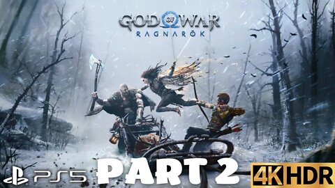 Clash of Gods | God of War: Ragnarök Walkthrough Story Gameplay Part 2 | PS5, PS4 | 4K HDR