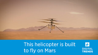 Meet Ingenuity: The high-tech helicopter designed to fly on Mars