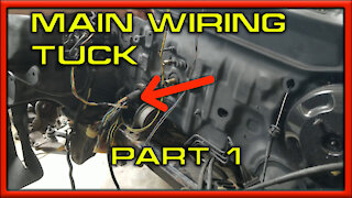 88 EF Civic Wagon Main Wiring Harness Tuck Part 1