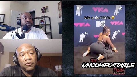 Sukihana Again!! This time its on the VMA Red carpet #theuncomfortabletruth #podcast #viral