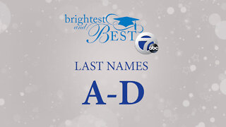 Brightest and Best – Last names A-D