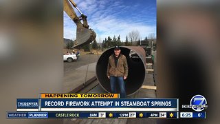 Record firework at Steamboat Springs Winter Carnival