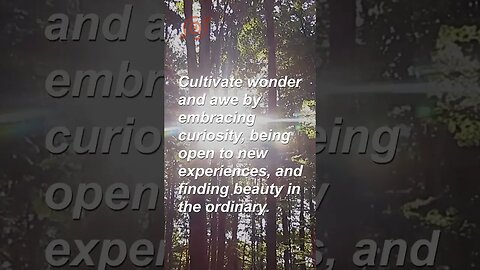 How can I cultivate a sense of wonder and awe? #shorts #mindselevate #expandyourmind