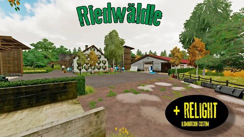 FS22 | 🇩🇪 RIEDWÄLDLE MAP TOUR y PRUEBO 💡 RELIGHT | PC | Gameplay español