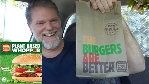 Hungry Jacks New "Tastier Juicier" Plant Based Whopper Review!