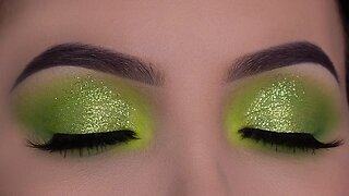 Crystal Green Eye Makeup Tutorial