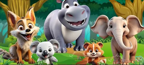Funny animal videos animal moment: Hippo, Koala, Squirrel, Wolf
